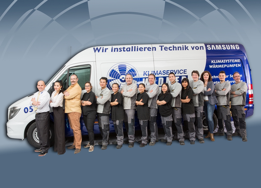 Klimaservice Widmer Wettingen, Samsung Klimaanlagen und Wärmepumpen